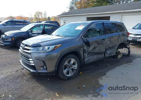 2017 Toyota Highlander Limited из США, поврежденный, VIN 5TDDZRFH5HS398422